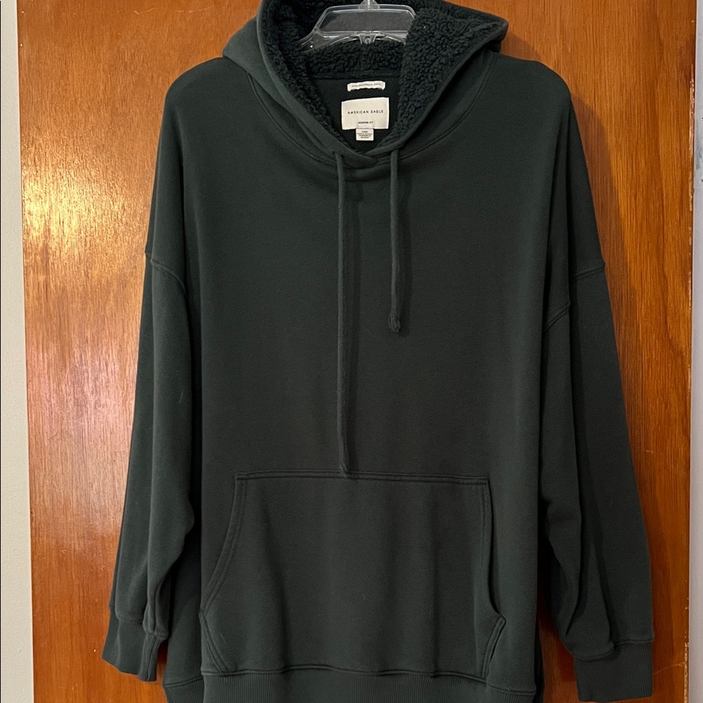 American Eagle Outfitters Dark Green Hoodie